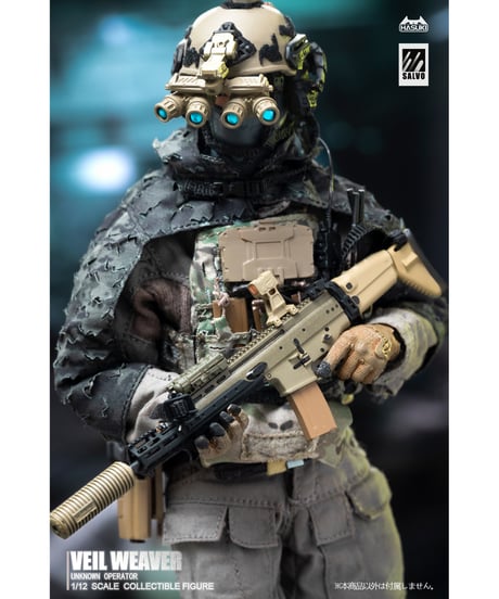 【予約】SALVOシリーズ SA04 ヴェイル・ウィーバー 1/12 完成品アクションフィギュア　［HASUKI］
