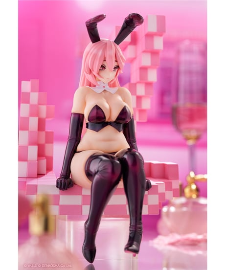 欺き兎 Sitting Bunny by かふん　1/7　PVC塗装済み完成品　［コトブキヤ］