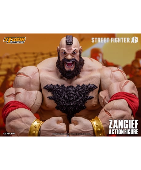 ストリートファイター6 アクションフィギュア ザンギエフ