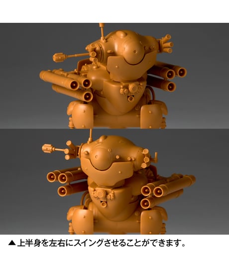 【予約】ARTPLA マシーネンクリーガー 陸戦ガンス（2機セット）＆エディ・アムゼル　［海洋堂］