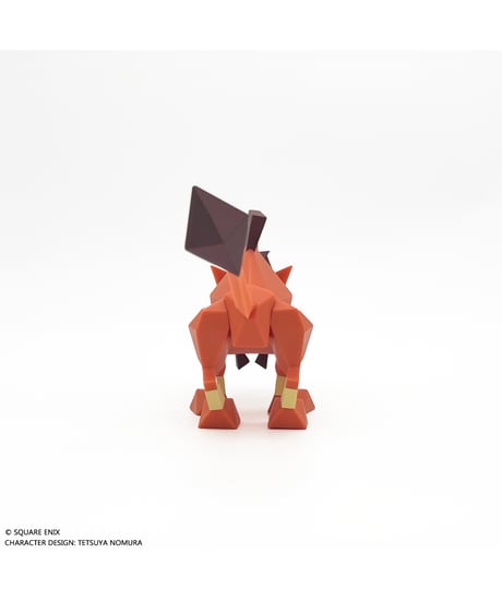 FINAL FANTASYVII ポリゴンソフビ レッド13　［スクウェア・エニックス］