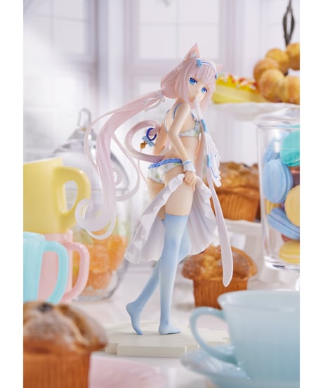 ネコぱら　バニラ~Lovely Sweets Time~/ショコラ~Lovely Sweets Time~　全２種　1/7スケール　塗装済み完成PVCフィギュア