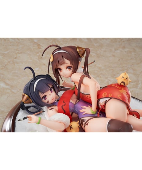 アズールレーン	平海＆寧海　1/7スケールPVC＆ABS製塗装済み完成品フィギュア