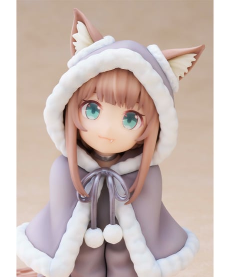 Palette うちのねこが女の子でかわいい おきがえコレクション　プレゼントきなこ　PVC/ABS製　塗装済み完成品フィギュア