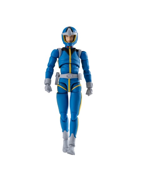 【送料無料】G.M.G. COLLECTION 11 機動戦士ガンダム 地球連邦軍 スレッガー・ロウ ノーマルスーツVer.　彩色済み完成品可動フィギュア　［メガハウス］