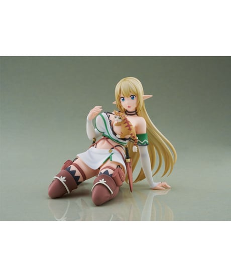 【予約】1/7スケールフィギュア　Sランクモンスターの《ベヒーモス》だけど、猫と間違われてエルフ娘の騎士（ペット）として暮らしてます「アリア＆タマ」　［アリスグリント］