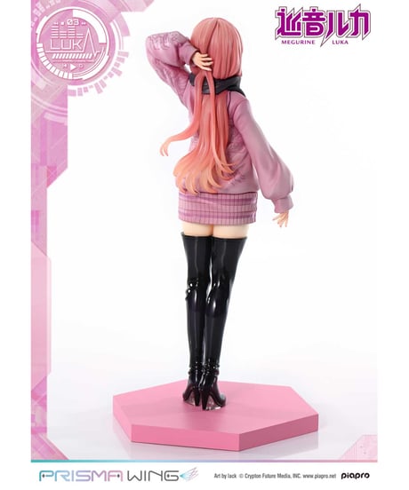 PRISMA WING ピアプロキャラクターズ  巡音ルカ "Art by lack"   1/7スケール完成品フィギュア