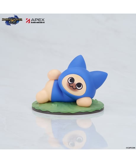 Monster Hunter Rise アイルー「ネコ」ブラインドボックスフィギュア 6個入りBOX　［APEX-TOYS］