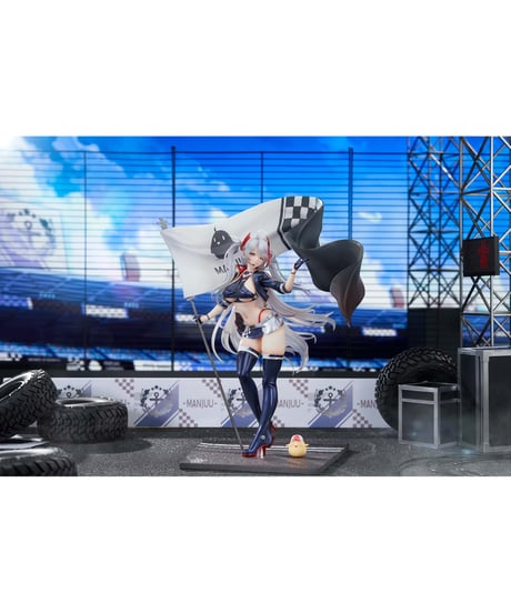 アズールレーン プリンツ・オイゲン ファイナル・ラップVer.　PVC＆ABS製塗装済み完成品 1/7スケールフィギュア