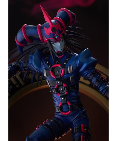 混沌の黒魔術師／遊戯王カードゲームモンスターフィギュアコレクション　1/7スケール　PVC製塗装済み完成品