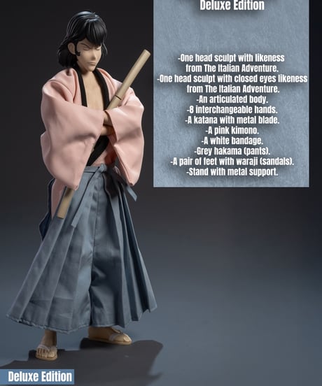 【予約】ルパン三世 PART4/ 石川五ェ門 1/6 アクションフィギュア DXエディション　［インフィニティスタチュー］