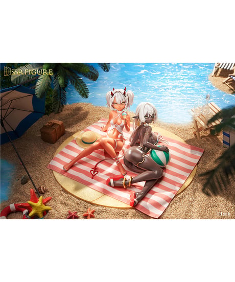 【予約】SSR FIGURE ダークエルフの踊り子さん 夏Ver. 1/7 完成品フィギュア　[SSR FIGURE]