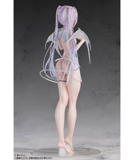 【予約】無人ちゃん。「白い悪魔ちゃん。」 1/4スケール塗装済み完成品フィギュア　［B´full FOTS JAPAN］