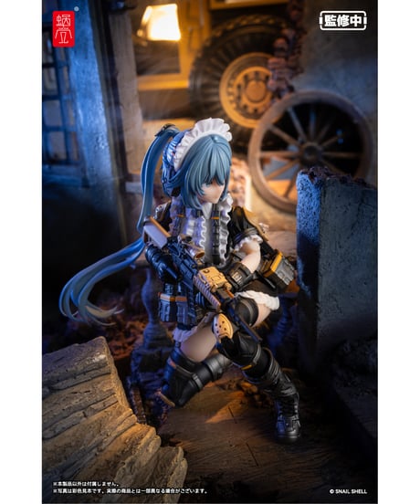 RA-02 タクティカルメイド 常磐和音 1/12 完成品アクションフィギュア　［蝸之殼Snail Shell］