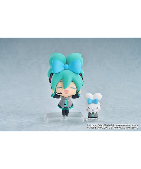 【予約】初音ミク×シナモロール デフォルメフィギュア　塗装済みフィギュア　［グッドスマイルカンパニー］