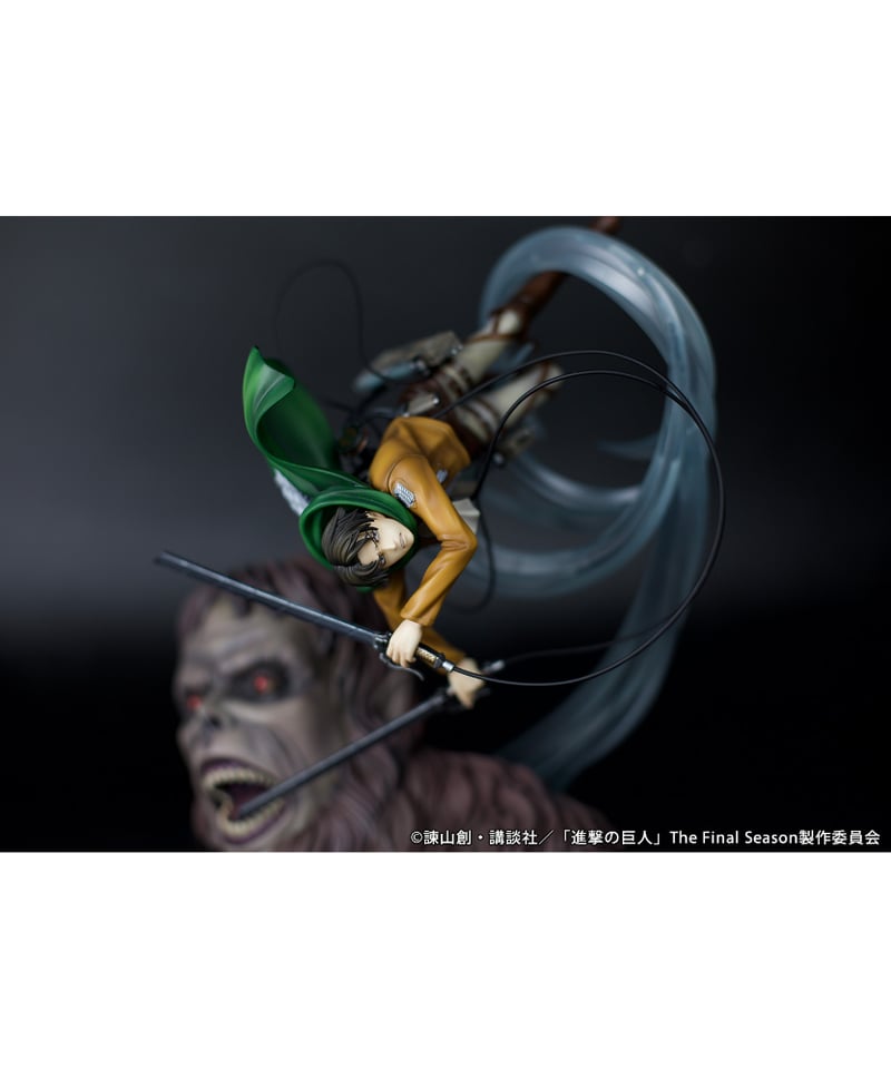 TVアニメ『進撃の巨人』フィギュア「リヴァイ vs 獣の巨人 ver