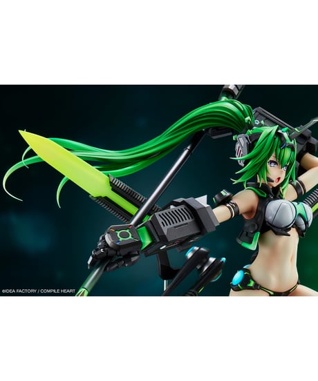 新次元ゲイム ネプテューヌVII ネクストグリーン　1/7　塗装済み完成品フィギュア　［ヴェルテクス］