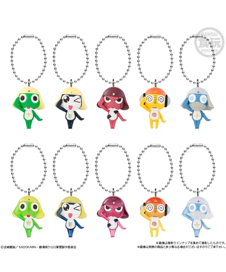 ケロロ軍曹 マスコット&グミであります！　12個入り1BOX　［バンダイ］