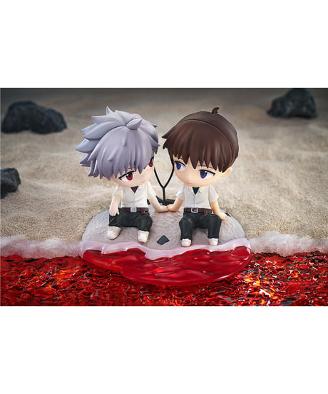 Mini Memory 碇シンジ&渚カヲル　塗装済み完成品　ヱヴァンゲリヲン新劇場版　［グッドスマイルアーツ上海］