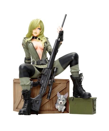 メタルギア ソリッド美少女 スナイパーウルフ【再生産】　PVC塗装済み完成品