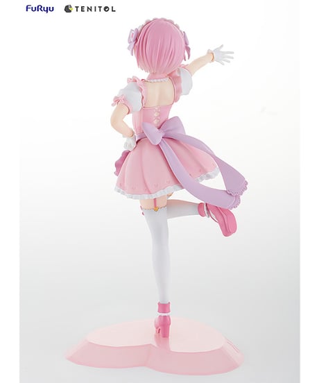 Re:ゼロから始める異世界生活　TENITOL 夢かわメイドレム&ラム特典付きセット　塗装済み完成品