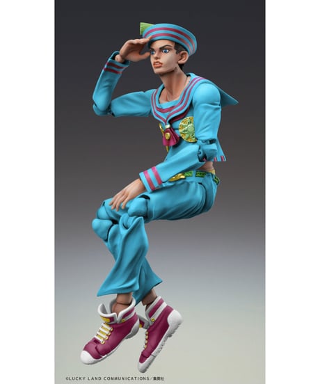 超像可動 「東方定助・セカンド」 『ジョジョリオン』ジョジョの奇妙な冒険 Part8　塗装済可動フィギュア