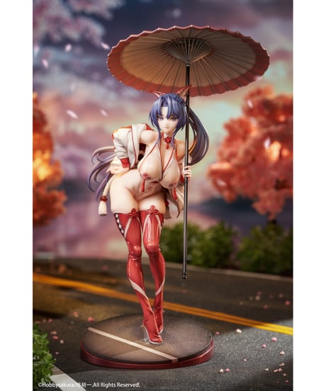 【予約】巫女少女 MIKOレースクイーンVer. 1/7 完成品フィギュア 通常版　［Hobby sakura］