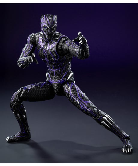 【予約】DLX ブラックパンサー（キネティック・エネルギー・チャージド）　1/12　塗装済み可動フィギュア　[threezero]