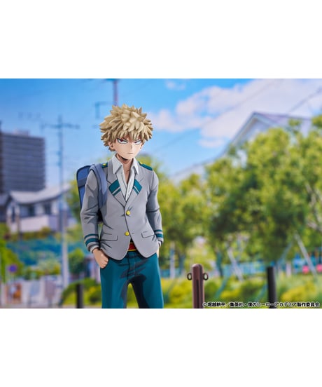 【予約】爆豪勝己 雄英高校制服 二次元化Ver.　1/8スケール　塗装済完成品フィギュア　アニメ「僕のヒーローアカデミア」　［タカラトミー］