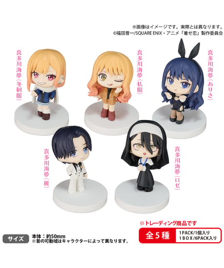その着せ替え人形は恋をする 着せ恋 ミニ色紙コレクション 喜多川海夢