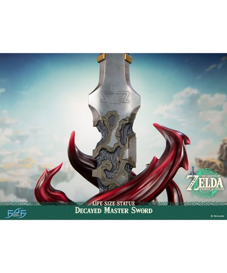 【予約】ゼルダの伝説 ティアーズ オブ ザ キングダム/ 朽ちたマスターソード 1/1 ライフサイズ スタチュー　［ファースト4フィギュア］