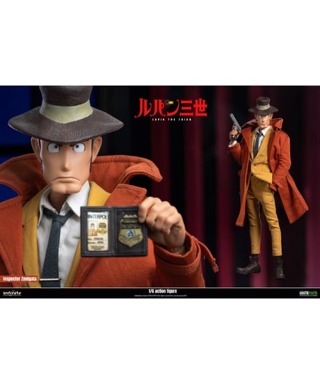 【予約】ルパン三世 PART4/ 銭形警部 銭形幸一 1/6 アクションフィギュア　［インフィニティスタチュー］