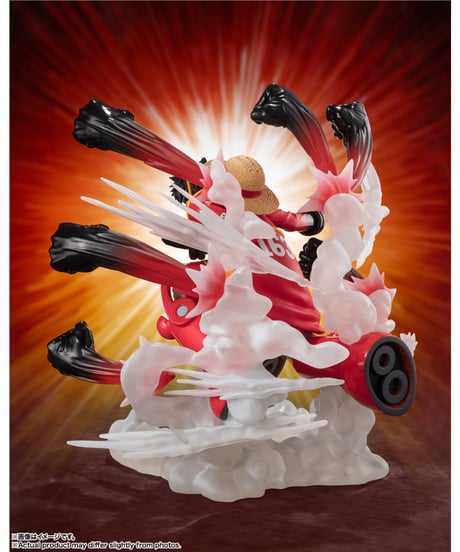 フィギュアーツZERO ［超激戦］モンキー・D・ルフィ -ゴムゴムの鷹銃乱打-　ワンピース　［バンダイ］