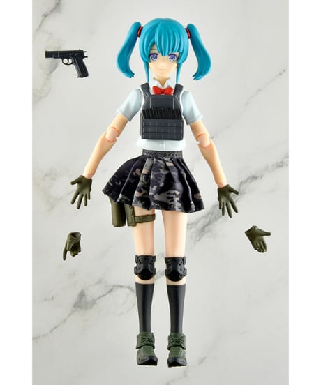 【予約】figma 武装JKバリアントD2 コード:URBEX　塗装済み可動フィギュア　リトルアーモリー　［トミーテック］