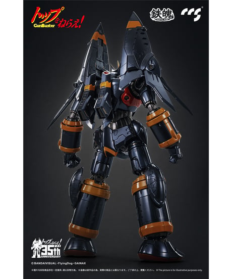 CCSTOYS 鉄魄(MORTAL MIND)シリーズ トップをねらえ! ガンバスター 合金可動フィギュア