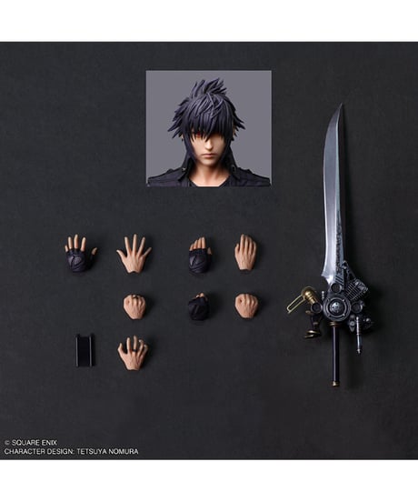 ファイナルファンタジーXV PLAY ARTS真 ノクティス・ルシス・チェラム　［スクウェア・エニックス］