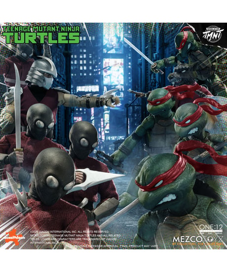 【予約】ワン12コレクティブ/ TMNT ティーンエイジ・ミュータント・ニンジャ・タートルズ: タートルズ 1/12 アクションフィギュア ボックスセット リダックス・オブ・オリジナル ver