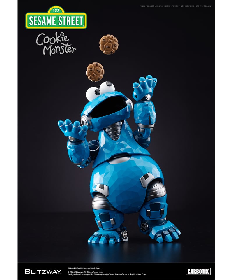 CARBOTIX COOKIE MONSTER クッキーモンスター セサミストリート | Wo