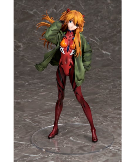 シン・エヴァンゲリオン劇場版 式波・アスカ・ラングレー パーカーVer.　1/7スケール PVC&ABS製塗装済完成品