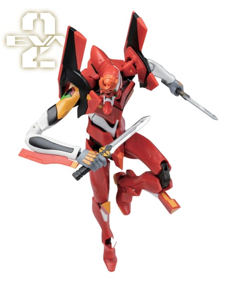 AMK シリーズ　ヱヴァンゲリヲン新劇場版　 EVA-02 エヴァンゲリオン 2号機　プラモデル　童友社