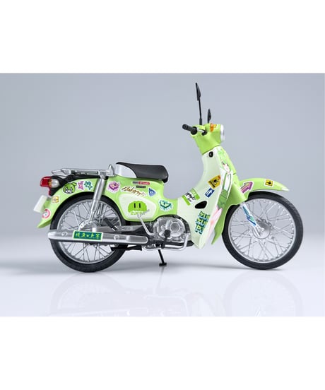 【予約】プラスチックキット「1/12 ホンダ スーパーカブ(ずんだもんEdition)」　東北ずん子・ずんだもんプロジェクト　1/12 NEXT　[PLUM]