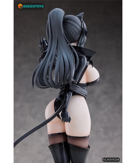 【予約】猫の女 Happyちゃん 1/6 完成品フィギュア　［ENSOUTOYS］