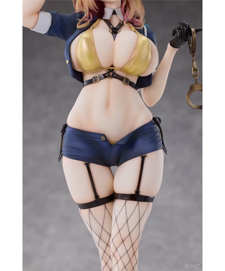 【予約】ギャル婦警さん 小鳥遊アリサ Illustrated by レンゲ 1/6 完成品フィギュア 豪華版　［HanaBee］