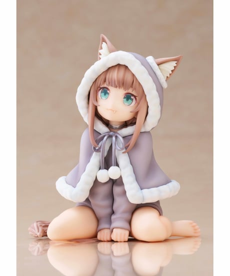 Palette うちのねこが女の子でかわいい おきがえコレクション　プレゼントきなこ　PVC/ABS製　塗装済み完成品フィギュア
