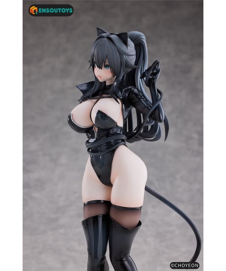 【予約】猫の女 Happyちゃん 1/6 完成品フィギュア　［ENSOUTOYS］