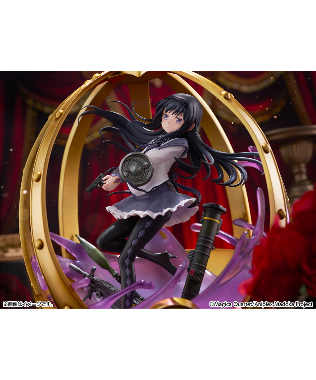 アニプレックス 暁美ほむら 予約】暁美ほむら 1/7スケール PVC製塗装済み完成品 TVアニメ「魔法