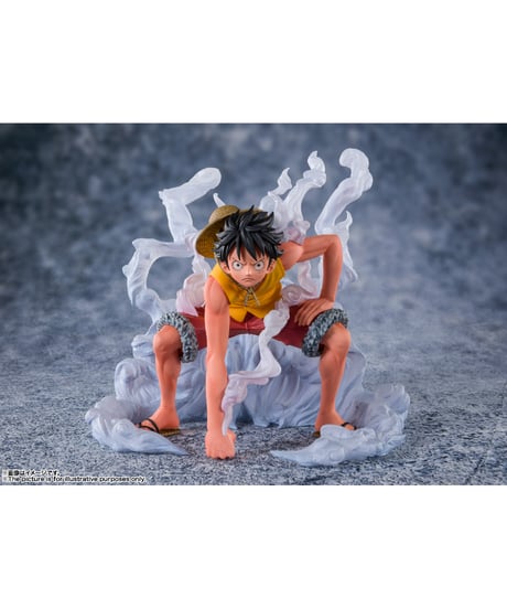 フィギュアーツZERO [EXTRA BATTLE] モンキー・D・ルフィ -頂上決戦-　ワンピース　女ヶ島編～マリンフォード頂上戦争編　［バンダイ］
