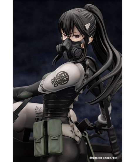 怪獣８号　ARTFX J 亜白ミナ　PVC塗装済み完成品