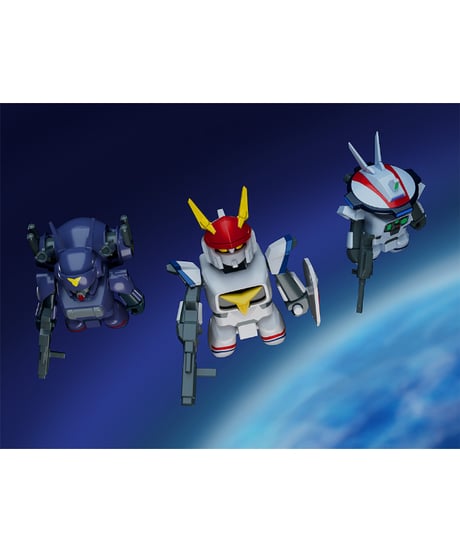 【予約】BRICKROID ドラグナー1　塗装済み可動フィギュア　機甲戦記ドラグナー　［グッドスマイルカンパニー］