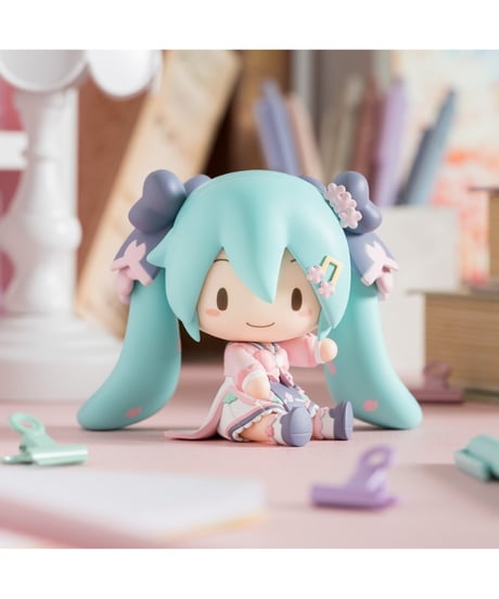 【予約】初音ミクシリーズ　ふわぷち　デフォルメフィギュア　新学期　[セガ フェイブ]